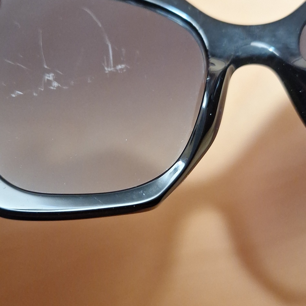 Prada Black Oversized Geometric Sunglasses - Picture 12 of 14
